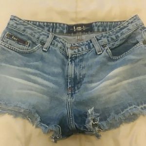 Jean shorts